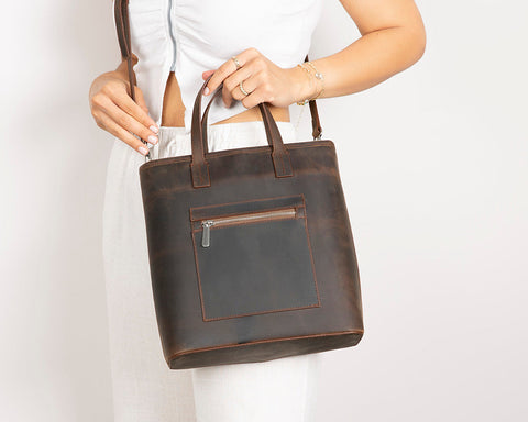 Valetto Leather Tote Bag
