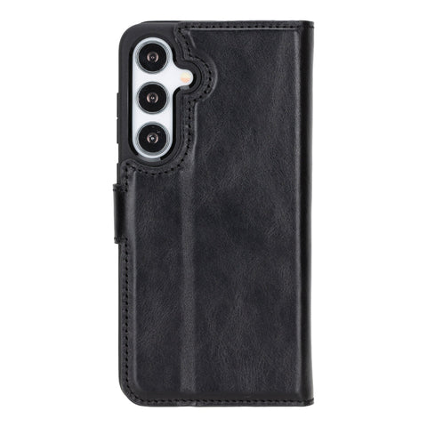 Magic Samsung Galaxy S25 Plus Detachable Leather Wallet Case