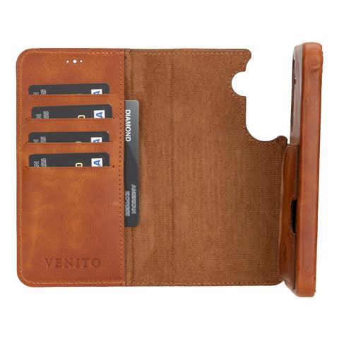 Florence RFID Blocking Leather Wallet Case for Samsung Galaxy S25