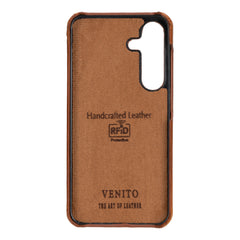 Funda tipo billetera de cuero con bloqueo RFID Florence para Samsung Galaxy S24