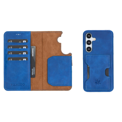 Florence RFID Blocking Leather Wallet Case for Samsung Galaxy S25