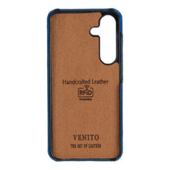 Funda tipo billetera de cuero con bloqueo RFID Florence para Samsung Galaxy S24