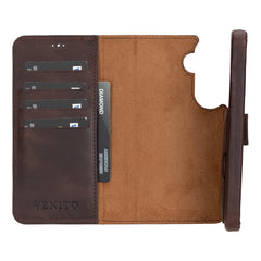 Funda tipo billetera de cuero con bloqueo RFID Florence para Samsung Galaxy S24