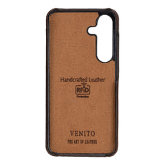 Funda tipo billetera de cuero con bloqueo RFID Florence para Samsung Galaxy S24