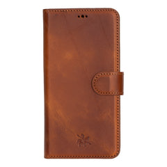 Funda tipo billetera de cuero con bloqueo RFID Florence para Samsung Galaxy S24 Plus
