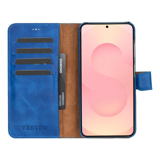 Florence RFID Blocking Leather Wallet Case for Samsung Galaxy S25 Plus