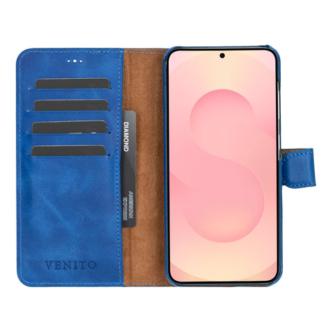 Florence RFID Blocking Leather Wallet Case for Samsung Galaxy S25 Plus