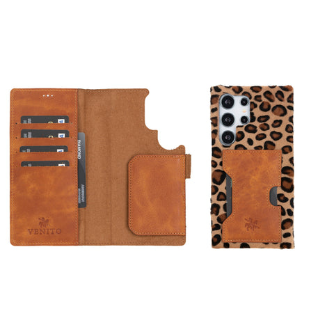 Florence RFID Blocking Leather Wallet Case for Samsung Galaxy S25 Ultra
