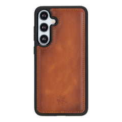 Funda de cuero Lucca Snap On para Samsung Galaxy S24 Plus