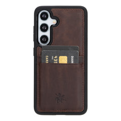 Capri Snap On Leather Wallet Case for Samsung Galaxy S25