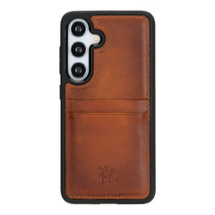 Capri Snap On Leather Wallet Case for Samsung Galaxy S25