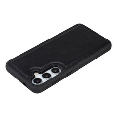 Funda de cuero Lucca Snap On para Samsung Galaxy S24 Plus