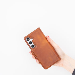 Florence RFID Blocking Leather Wallet Case for Samsung Galaxy S25 Plus