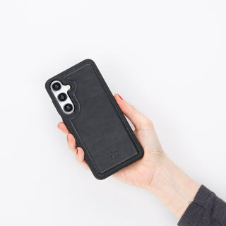 Lucca Snap On Leather Case for Samsung Galaxy S25 Plus