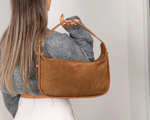 Dolcezza Suede Leather Women's Bag