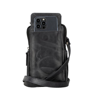 Nino Genuine Leather Crossbody Bag