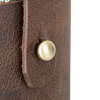 Salerno Leather Coffee Cup Carrying Case