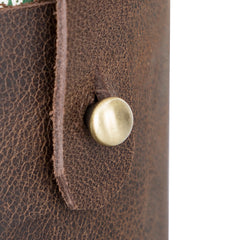 Salerno Leather Coffee Cup Carrying Case