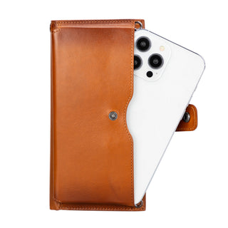Lozan Crossbody Leather Wallet