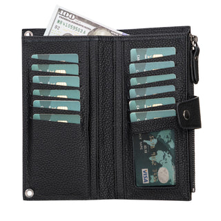 Lozan Crossbody Leather Wallet