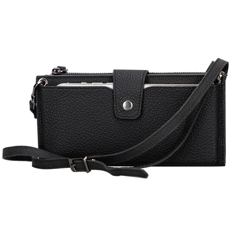 Lozan Crossbody Leather Wallet