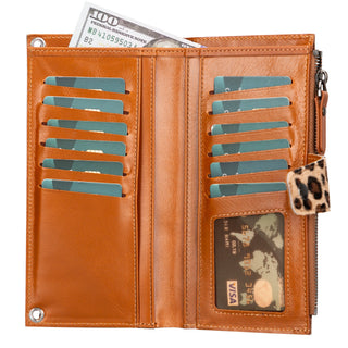 Lozan Crossbody Leather Wallet