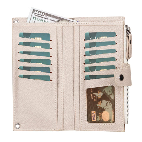 Lozan Crossbody Leather Wallet