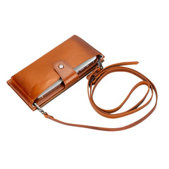 Lozan Crossbody Leather Wallet