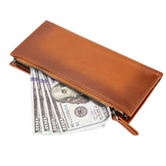 Lozan Crossbody Leather Wallet