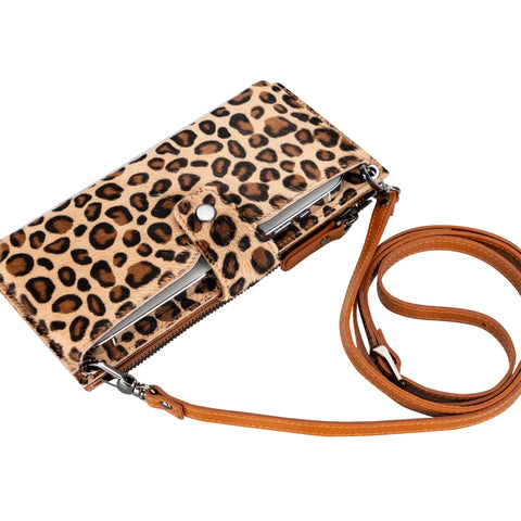 Lozan Crossbody Leather Wallet