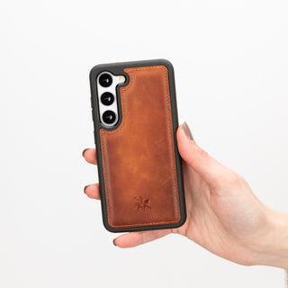 Lucca Snap On Leather Case for Samsung Galaxy S23