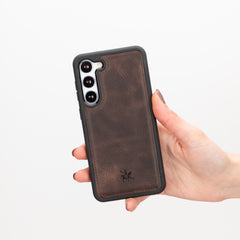 Lucca Snap On Leather Case for Samsung Galaxy S23 Plus