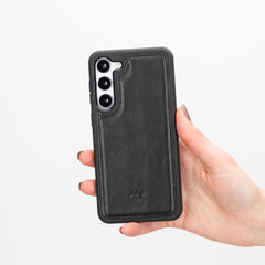 Lucca Snap On Leather Case for Samsung Galaxy S23 Plus
