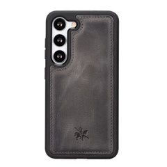 Funda de cuero Lucca Snap On para Samsung Galaxy S23