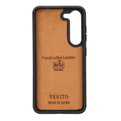 Funda de cuero Lucca Snap On para Samsung Galaxy S23
