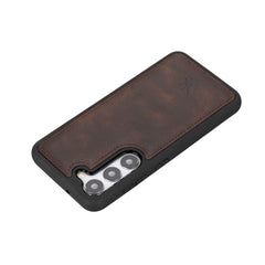 Funda de cuero Lucca Snap On para Samsung Galaxy S23