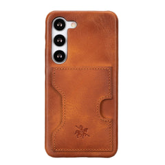 Funda tipo billetera de cuero con bloqueo RFID Florence para Samsung Galaxy S23