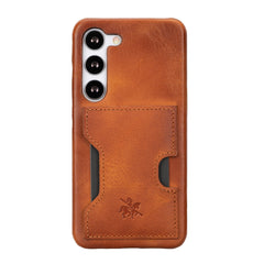 Funda tipo billetera de cuero con bloqueo RFID Florence para Samsung Galaxy S23