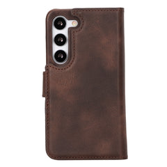 Funda tipo billetera de cuero con bloqueo RFID Florence para Samsung Galaxy S23
