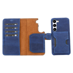 Funda tipo billetera de cuero con bloqueo RFID Florence para Samsung Galaxy S23