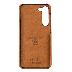 Funda tipo billetera de cuero con bloqueo RFID Florence para Samsung Galaxy S23 Plus