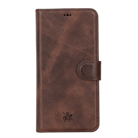 Funda tipo billetera de cuero con bloqueo RFID Florence para Samsung Galaxy S23 Plus