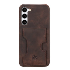 Funda tipo billetera de cuero con bloqueo RFID Florence para Samsung Galaxy S23 Plus