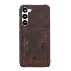 Funda tipo billetera de cuero con bloqueo RFID Florence para Samsung Galaxy S23 Plus