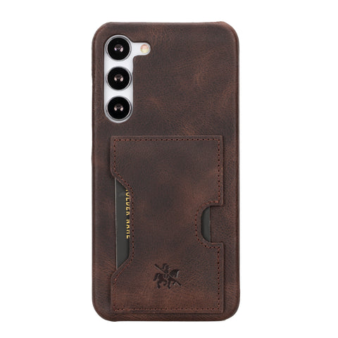 Funda tipo billetera de cuero con bloqueo RFID Florence para Samsung Galaxy S23 Plus