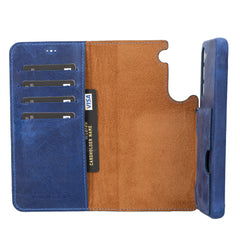 Funda tipo billetera de cuero con bloqueo RFID Florence para Samsung Galaxy S23 Plus
