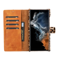 Florence RFID Blocking Leather Wallet Case for Samsung Galaxy S23 Ultra