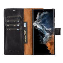 Florence RFID Blocking Leather Wallet Case for Samsung Galaxy S23 Ultra