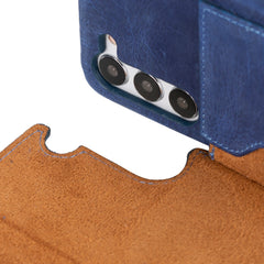 Funda tipo billetera de cuero con bloqueo RFID Florence para Samsung Galaxy S23