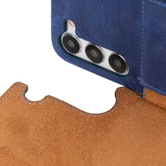 Funda tipo billetera de cuero con bloqueo RFID Florence para Samsung Galaxy S23 Plus